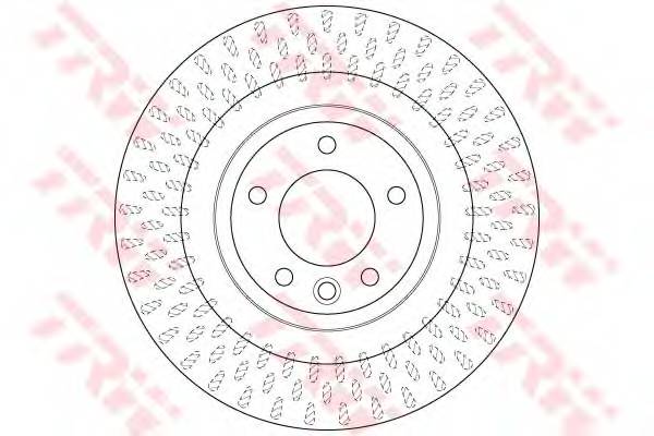 TRW DF6528S Тормозной диск