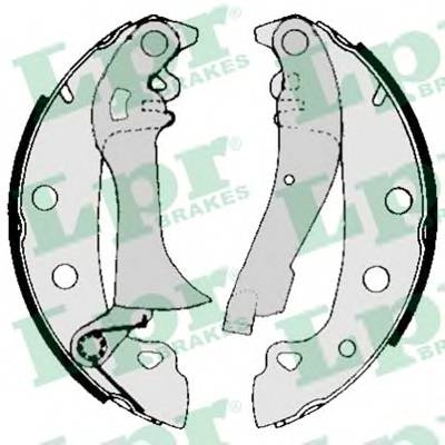 LPR 00720 Комплект тормозных колодок