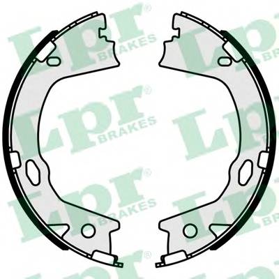 LPR 01094 Комплект гальмівних колодо...