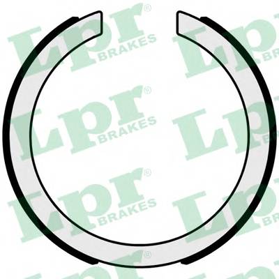 LPR 01098 Комплект тормозных колодок