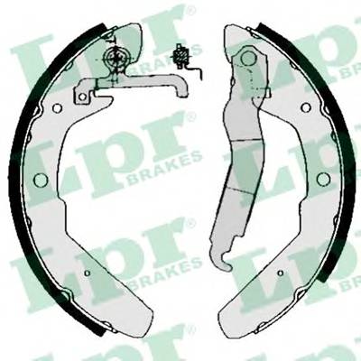 LPR 03970 Комплект тормозных колодок