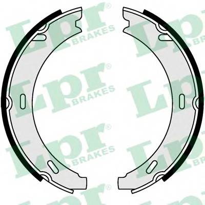 LPR 04730 Комплект гальмівних колодо...