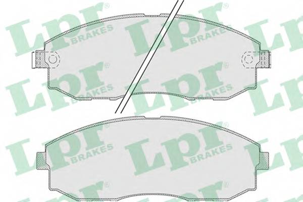 LPR 05P1015 Комплект гальмівних колодо... LPR 05P1015 Комплект гальмівних колодо...