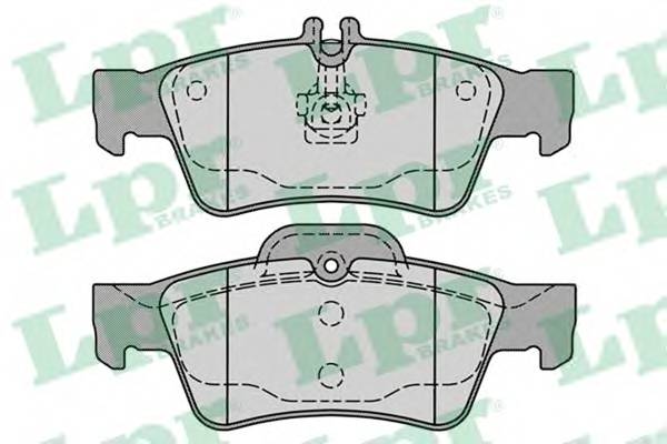 LPR 05P1232 Комплект тормозных колодок