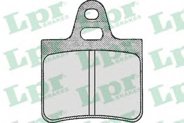 LPR 05P194 Комплект тормозных колодок