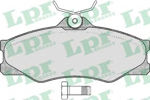 LPR 05P325 Комплект тормозных колодок...