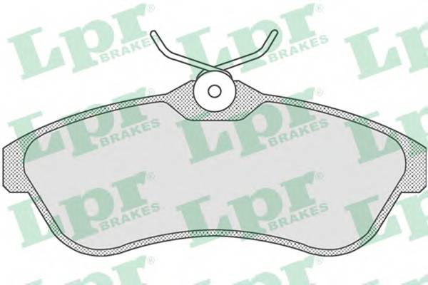 LPR 05P806 Комплект тормозных колодок