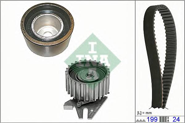 INA 530 0625 10 Комплект ремня ГРМ