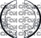 CIFAM 153-505 Комплект тормозных колодок