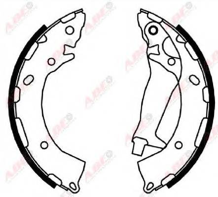 ABE C00530ABE Комплект тормозных колодок ABE C00530ABE Комплект тормозных колодок