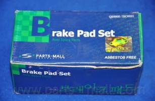 PARTS-MALL PKA-012 Комплект тормозных колодок