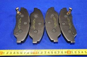 PARTS-MALL PKB-014 Комплект гальмівних колодо...