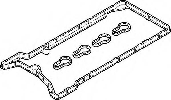 ELRING 006.750 Комплект прокладок, крышка 