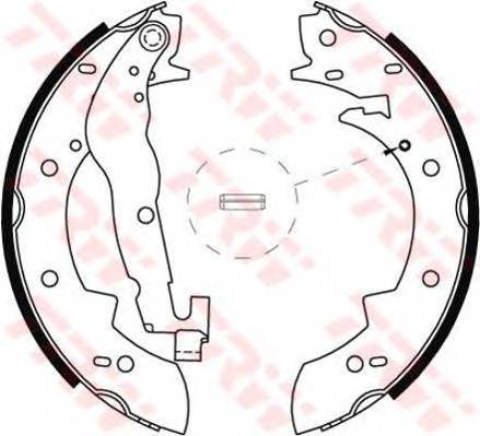 TRW GS6237 Комплект тормозных колодок