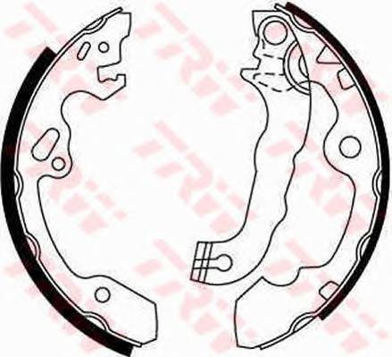 TRW GS8636 Комплект тормозных колодок