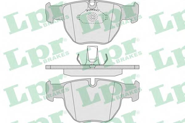 LPR 05P909 Комплект гальмівних колодо...