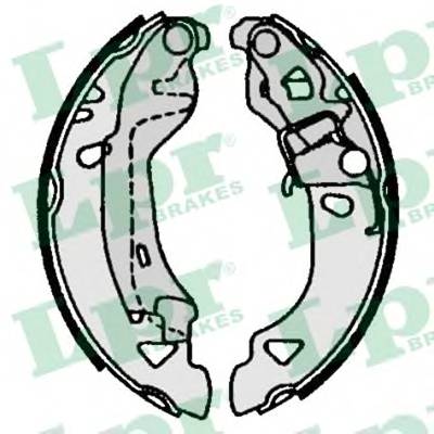 LPR 07080 Комплект тормозных колодок