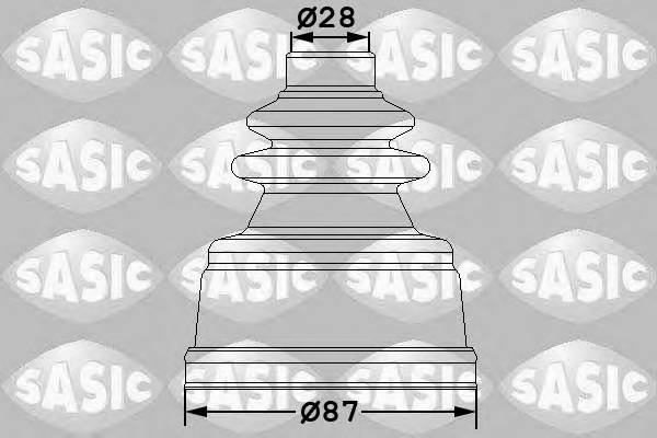 SASIC 1900018 Комплект пылника, приводно