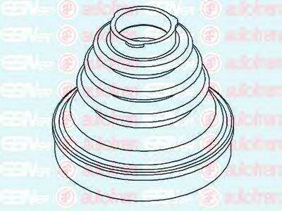 AUTOFREN SEINSA D8532 Комплект пылника, приводно