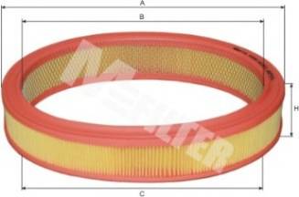 MFILTER A251 Повітряний фільтр MFILTER A251 Повітряний фільтр