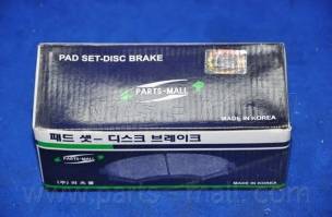 PARTS-MALL PKB-011 Комплект тормозных колодок... PARTS-MALL PKB-011 Комплект тормозных колодок...