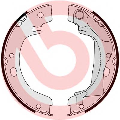 BREMBO S 83 560 Комплект тормозных колодок...
