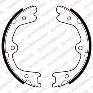 DELPHI LS2032 Комплект тормозных колодок...