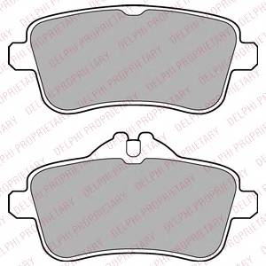 DELPHI LP2443 Комплект гальмівних колодо... DELPHI LP2443 Комплект гальмівних колодо...