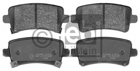 FEBI BILSTEIN 116147 Комплект тормозных колодок