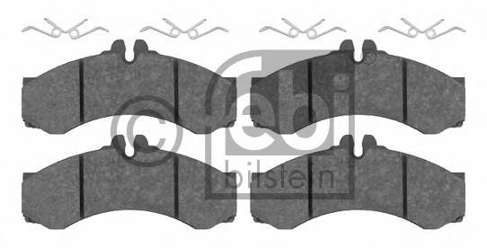 FEBI BILSTEIN 16164 Комплект гальмівних колодо...