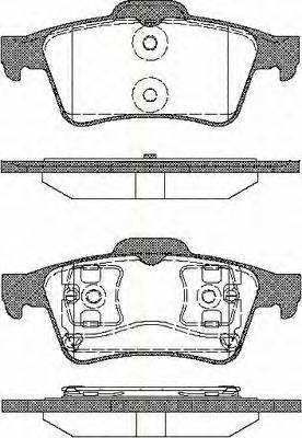 TRISCAN 8110 10534 Комплект тормозных колодок...