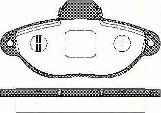 TRISCAN 8110 15025 Комплект гальмівних колодо... TRISCAN 8110 15025 Комплект гальмівних колодо...