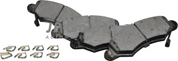 JP GROUP 1263603010 Комплект тормозных колодок