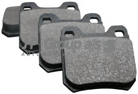 JP GROUP 1263700410 Комплект тормозных колодок