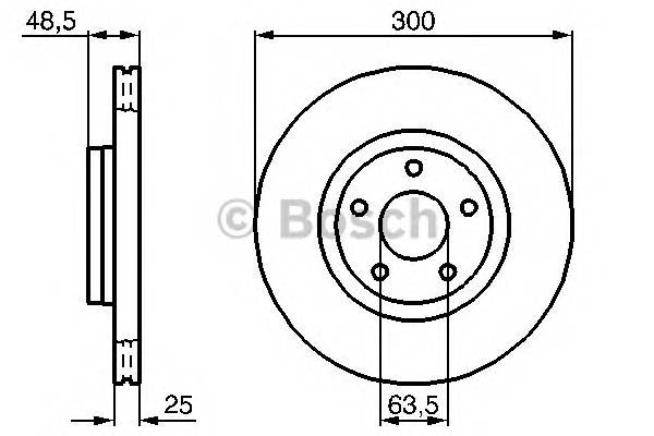 BOSCH 0986479C52 TARCZA HAM. FORD P. C-MAX/FOCUS/KUGA/TRANSIT 1,0-2... BOSCH 0986479C52 TARCZA HAM. FORD P. C-MAX/FOCUS/KUGA/TRANSIT 1,0-2...
