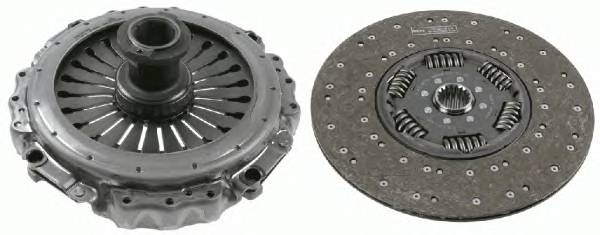 SACHS 3400 122 801 Комплект сцепления