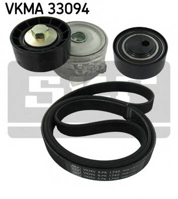 SKF VKMA 33094 Полікліновий ремінний комп...