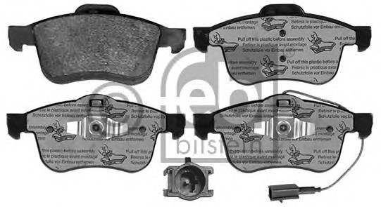 FEBI BILSTEIN 116059 Комплект тормозных колодок...