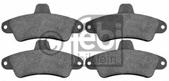FEBI BILSTEIN 16393 Комплект тормозных колодок... FEBI BILSTEIN 16393 Комплект тормозных колодок...