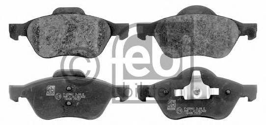 FEBI BILSTEIN 16435 Комплект тормозных колодок