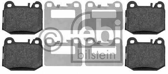 FEBI BILSTEIN 16437 Комплект тормозных колодок