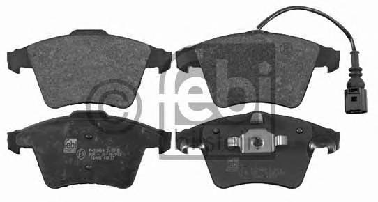 FEBI BILSTEIN 16465 Комплект тормозных колодок