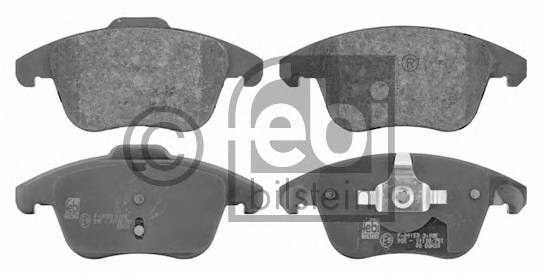 FEBI BILSTEIN 16714 Комплект тормозных колодок