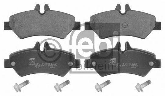 FEBI BILSTEIN 16735 Комплект тормозных колодок... FEBI BILSTEIN 16735 Комплект тормозных колодок...