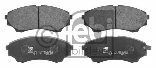 FEBI BILSTEIN 16739 Комплект тормозных колодок... FEBI BILSTEIN 16739 Комплект тормозных колодок...