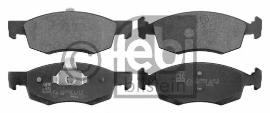 FEBI BILSTEIN 16750 Комплект тормозных колодок