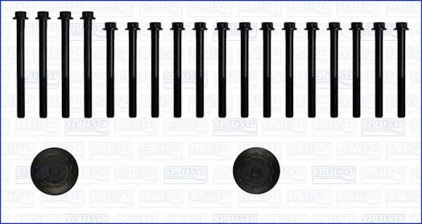 AJUSA 81030500 Комплект болтов головки ци