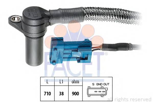 FACET 9.0283 Датчик импульсов; Датчик им...