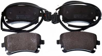 DENCKERMANN B111108 Комплект тормозных колодок