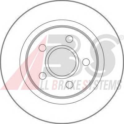 A.B.S. 17418 Тормозной диск